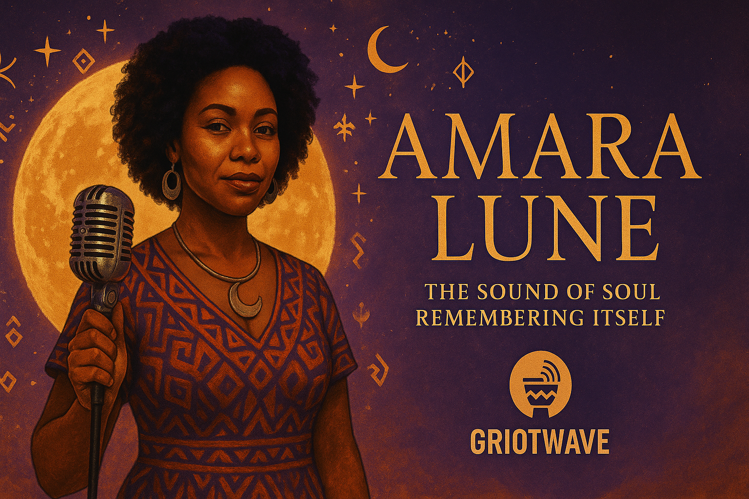 Introducing Amara Lune: The Voice of Ancestral Grace and Sonic Rebellion.